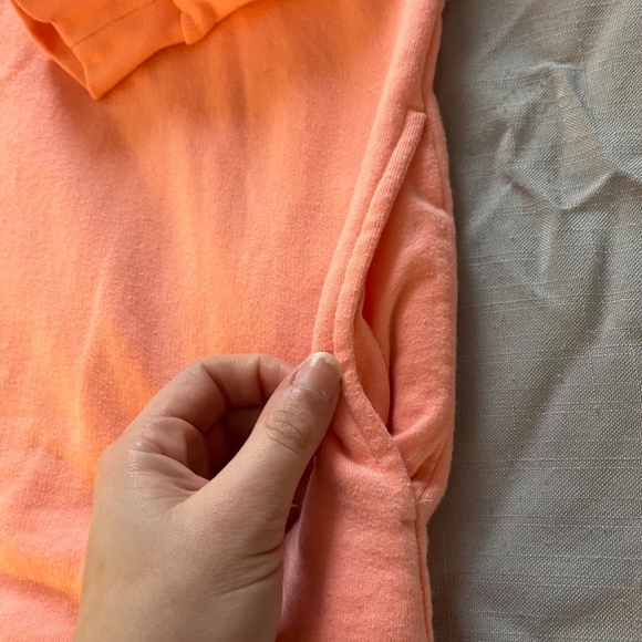 NWOT PINK Victoria's Secret Logo 1/4 Button Pullover Sweatshirt - Picture 2 of 5